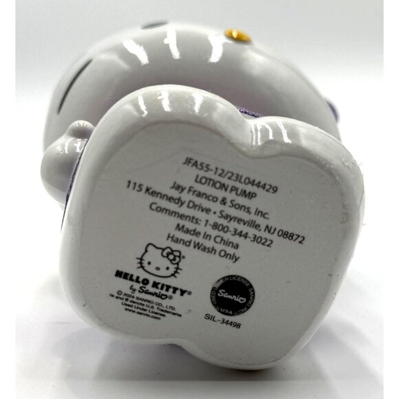 Hello Kitty Ceramic Lotion/Soap Pump Dispenser By Sanrio - Picture 5 of 5